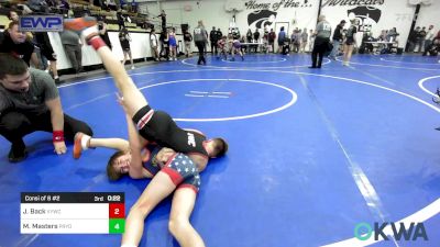 80 lbs Consi Of 8 #2 - Jeremiah Andrews, Team Tulsa Wrestling Club vs Ean Howard, Vinita Kids Wrestling