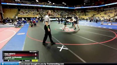 190 Class 1 lbs Champ. Round 1 - Max Heintz, Maysville vs Casper Safranski, North Callaway