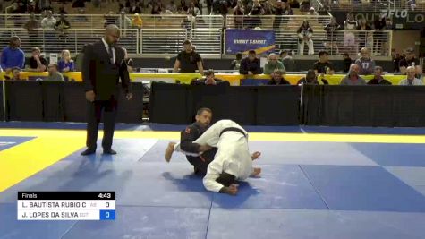 LUCIANO BAUTISTA RUBIO CHACALTAN vs JUAN LOPES DA SILVA 2024 Pan Jiu Jitsu IBJJF Championship