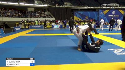 ISAAC DOEDERLEIN vs BRIAN MAHECHA 2021 World Jiu-Jitsu IBJJF Championship