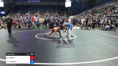 145 lbs Rnd Of 64 - Carlos Valdez, Idaho vs Charles Laws-Albano, Arizona