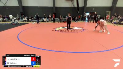 122 lbs 1st Place Match - Lilyana Lamothe, WA vs Malia Welch, WA