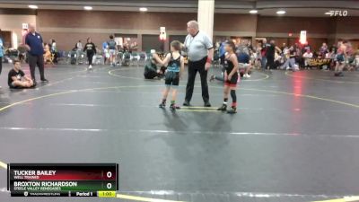 67 lbs Round 1 - Tucker Bailey, Well Trained vs Broxton Richardson, Steele Valley Renegades