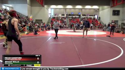 100 lbs Semifinal - Micah Sandford, Elevate Wrestling Club vs Bryant Rollo, Unattached