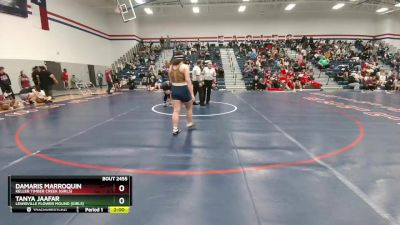 185 lbs Cons. Round 2 - Damaris Marroquin, Keller Timber Creek (Girls) vs Tanya Jaafar, Lewisville Flower Mound (Girls)