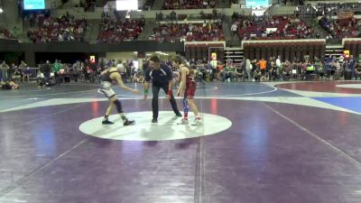 81 lbs Champ. Round 2 - Lane Jackson, North Montana Wrestling Club vs Toby Kleinke, Sidney Wrestling Club