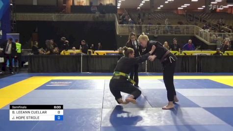 BARBARA LEEANN CUELLAR vs JESSICA HOPE STROLE 2024 Pan Jiu Jitsu IBJJF Championship