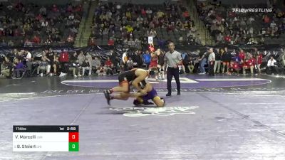 174 lbs Quarterfinal - Victor Marcelli, Virginia vs Bryce Steiert, Northern Iowa