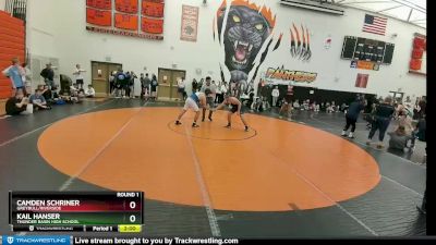 182B Round 1 - Camden Schriner, Greybull/Riverside vs Kail Hanser, Thunder Basin High School