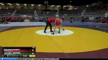 145 lbs Round 1 (4 Team) - Sullivan Puckett, 6A Sprague vs Mitchell Johnson, 6A Oregon City