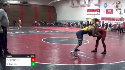 149 lbs Consi Of 8 #2 - Paniro Johnson, Unattached vs Kanen Storr, Michigan