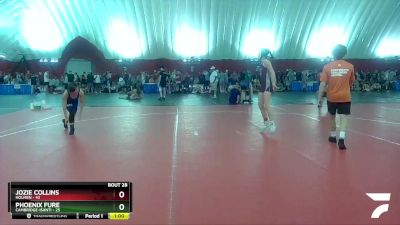 111-115 lbs Round 2 - Jozie Collins, Holmen vs Phoenix Fure, Cambridge-Isanti