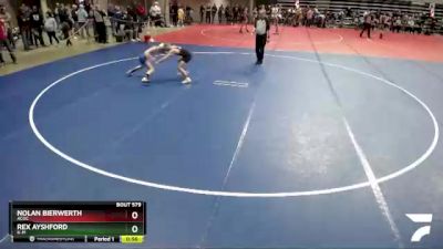 102 lbs Semifinal - Nolan Bierwerth, ACGC vs Rex Ayshford, K-M