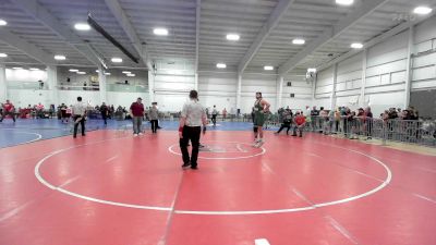 260 lbs Quarterfinal - William Corrente, Warren RI vs William Foresta, Oxford Hills