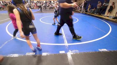 51 lbs Rr Rnd 1 - Tiana Byrne, Miami Takedown Club vs Arya Carter, Bartlesville Wrestling Club