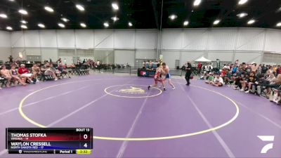 152 lbs Round 5 (6 Team) - Thomas Stofka, Virginia vs Waylon Cressell, North Dakota Red