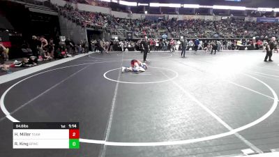 94.6 lbs Round Of 16 - Harley Miller, Team Oklahoma vs Raylee King, Blue Pride Wrestling Club