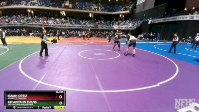 5A 285 lbs Cons. Semi - Isaiah Ortiz, Amarillo Tascosa vs Kei`Aviyahn Evans, San Antonio MacArthur