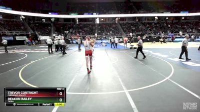 II-126 lbs Cons. Semi - Deakon Bailey, Tioga vs Trevor Cortright, Chenango Valley