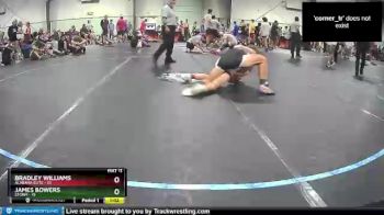 143 lbs Round 1 (8 Team) - James Bowers, Storm vs Bradley Williams, Alabama Elite
