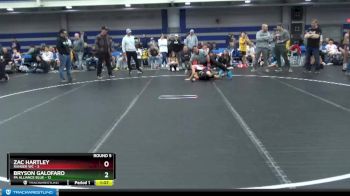88 lbs Round 5 (8 Team) - Bryson Galofaro, PA Alliance Blue vs Zac Hartley, Ranger WC
