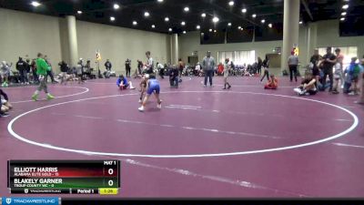 60 lbs Round 3 (6 Team) - Elliott Harris, Alabama Elite Gold vs Blakely Garner, Troup County WC