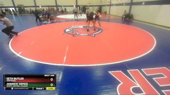 197 lbs Quarterfinal - Seth Butler, Wartburg vs Andrew Demos, North Central College
