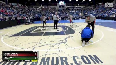 5A - 126 lbs Champ. Round 1 - AB Stokes, Newton vs Angel Vargas, Topeka-Highland Park