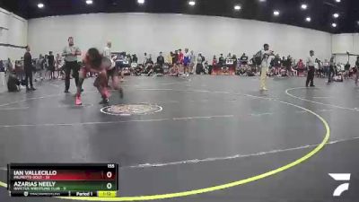 155 lbs Round 1 (4 Team) - Ian Vallecillo, Palmetto Gold vs Azarias Neely, Invictus Wrestling Club