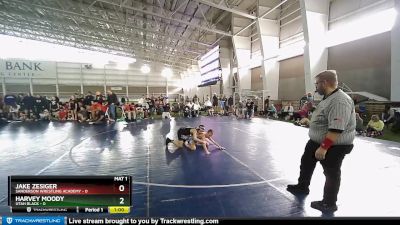 83 lbs Semis & Wb (16 Team) - Jake Zesiger, Sanderson Wrestling Academy vs Harvey Moody, Utah Black