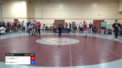 71 kg Rnd Of 32 - Daniel Heiser, Wisconsin vs Beau Lewis, Great Bridge Wrestling Club