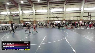 100 lbs Round 2 - Ella Kavanagh, NV vs Dalylah Mora, CA