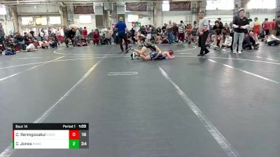 110 lbs Round 4 (8 Team) - Colt Jones, Ranger WC vs Carter Rermgosakul, AACO Allstars