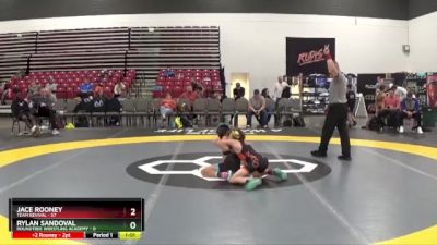 70 lbs Round 3 (8 Team) - Jace Rooney, Team Revival vs Rylan Sandoval, Roundtree Wrestling Academy