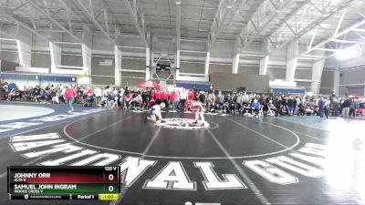 120 V Cons. Round 3 - Johnny Orr, Alta V vs Samuel John Ingram, Woods Cross V