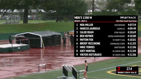 Women's 1500m, Prelims 10