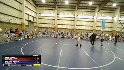 94 lbs Round 1 (6 Team) - Jack Lovell, OREGON vs Zakary Acuna, Montana, MT