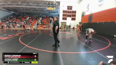 145-155 lbs Round 2 - Sergio Cardenas, Worland Wrestling Club vs Patrick Haney, Wyoming Unattached