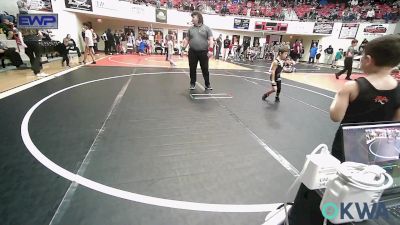 46 lbs Final - Johnny Weisinger, Wyandotte Youth Wrestling vs Axton Berry, Coweta Tiger Wrestling