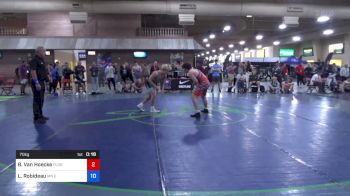 70 kg Cons 16 #2 - Brennan Van Hoecke, Florida vs Landon Robideau, MN Elite Wrestling Club