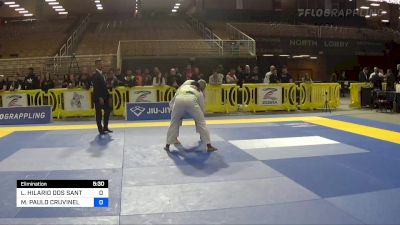 LUCAS HILARIO DOS SANTOS vs MARCOS PAULO CRUVINEL 2022 Pan Jiu Jitsu IBJJF Championship