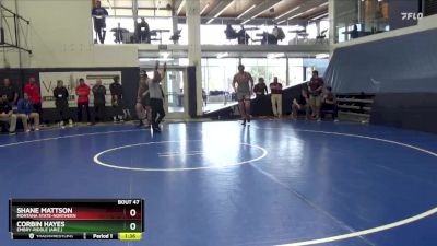 285 lbs Champ. Round 1 - Corbin Hayes, Embry-Riddle (Ariz.) vs Shane Mattson, Montana State-Northern