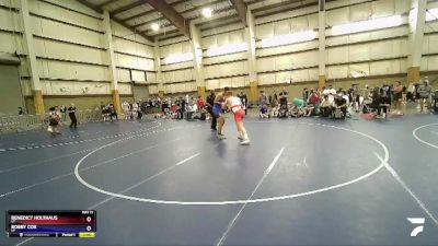 182 lbs Cons. Round 2 - Benedict Holthaus, UT vs Bobby Cox, UT