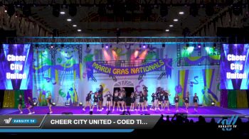 Cheer City United - Coed Titans [2022 L5 Senior Coed - D2 Day 2] 2022 Mardi Gras New Orleans Grand Nationals DI/DII