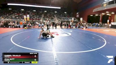 3A-120 lbs Quarterfinal - Gabriel Trujillo, Rawlins vs Ryan Nutt, Pinedale