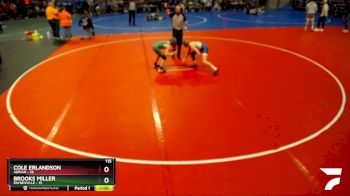 115 lbs Placement (4 Team) - Cole Erlandson, Adrian vs Brooks Miller, Paynesville