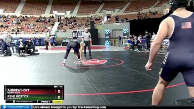 D1-215 lbs Champ. Round 1 - Andrew Hoyt, Desert Vista vs Rene Bostick, Sunnyside H.S.