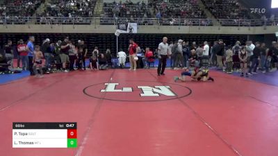 66 lbs Consi Of 8 #1 - Parker Topa, Southington, CT vs Logan Thomas, Mt Laurel, NJ