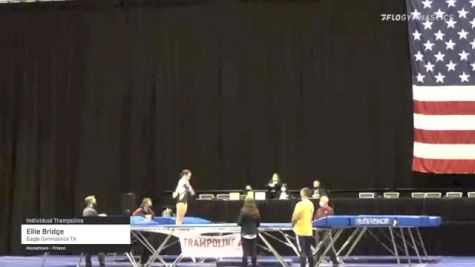 Ellie Bridge - Individual Trampoline, Eagle Gymnastics TX - 2021 USA Gymnastics Championships