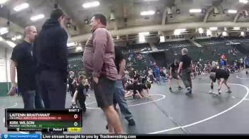 119 lbs Round 1 (6 Team) - Laitenn Braithwait, Columbus Wrestling Organization vs Kirk Wilson, Midwest Destroyers